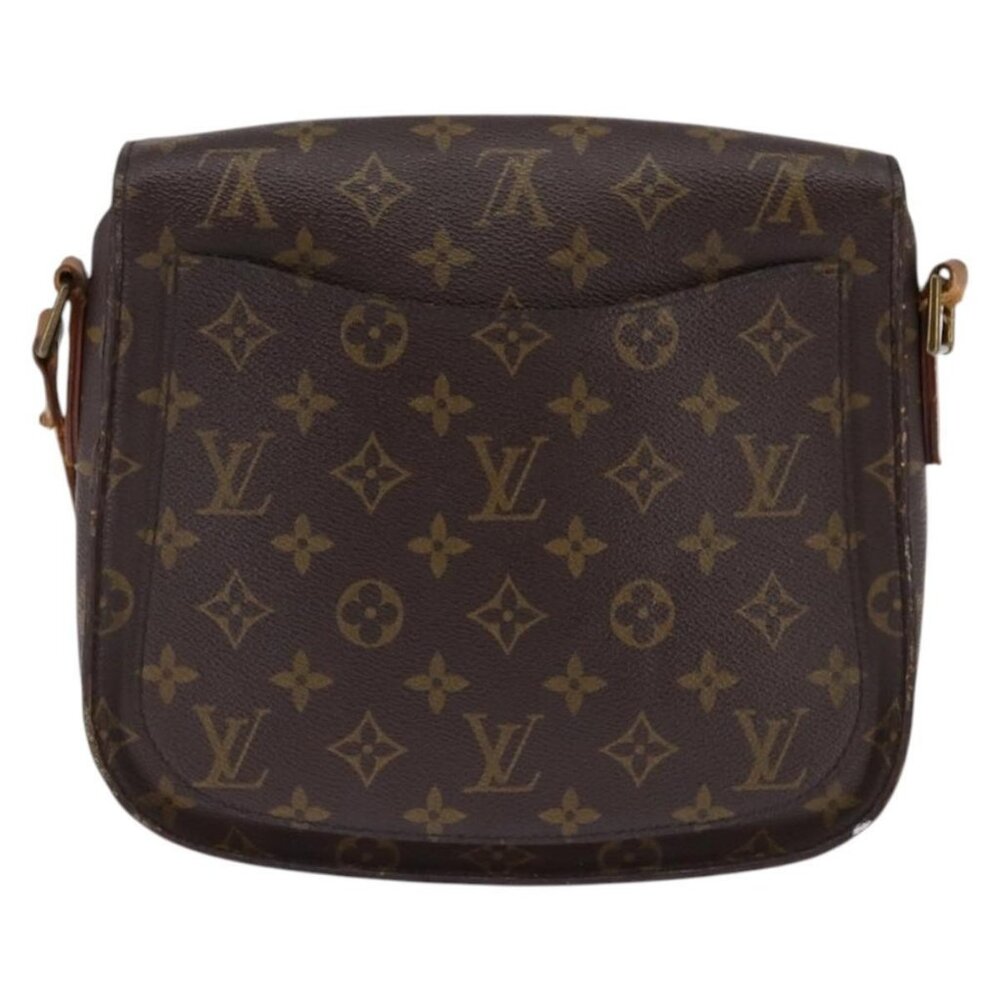 Authentic LOUIS VUITTON Monogram Saint Cloud GM Shoulder Bag M51242 LV - Picture 9 of 16
